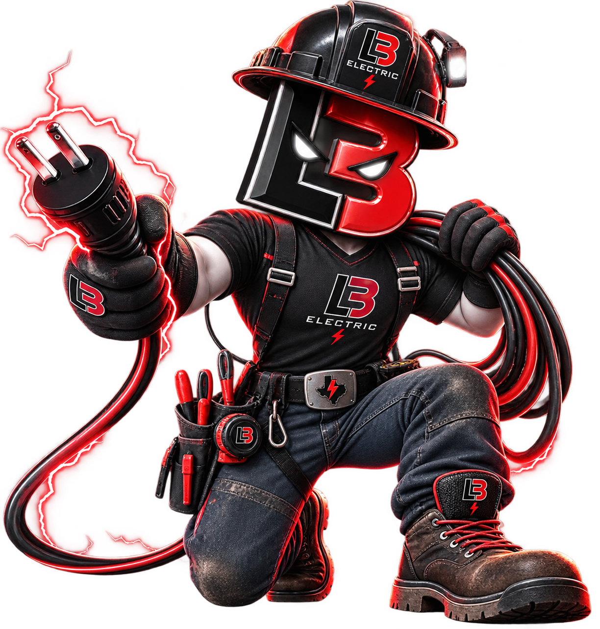 LB Electric mascot